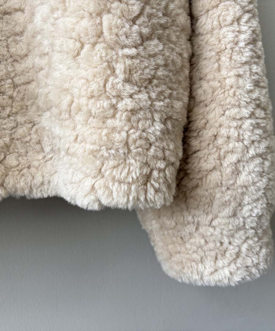 アルゴトウキョウ ARGO TOKYO High-Neck Short Boa Jacket 21143 ハイネックショートボアジャケット （アイボリー） アイボリー