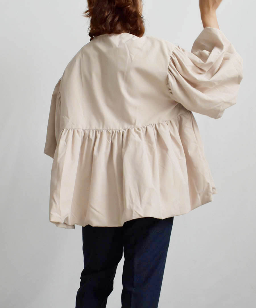 ARGO TOKYO Puff Sleeve Flear Blouse 23063 Puff Sleeve Flare Blouse