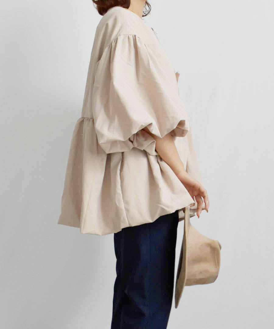 アルゴトウキョウ ARGO TOKYO Puff Sleeve Flear Blouse 23063 パフスリーブフレアブラウス