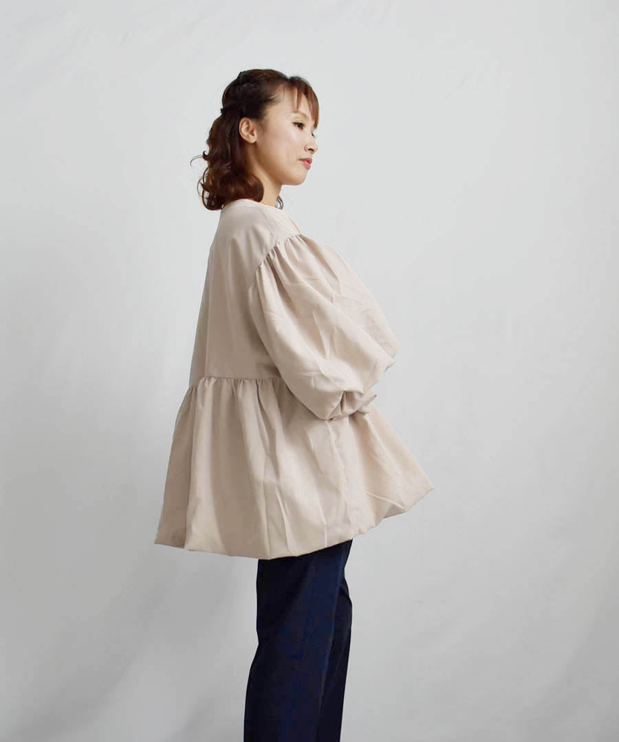 アルゴトウキョウ ARGO TOKYO Puff Sleeve Flear Blouse 23063 パフスリーブフレアブラウス