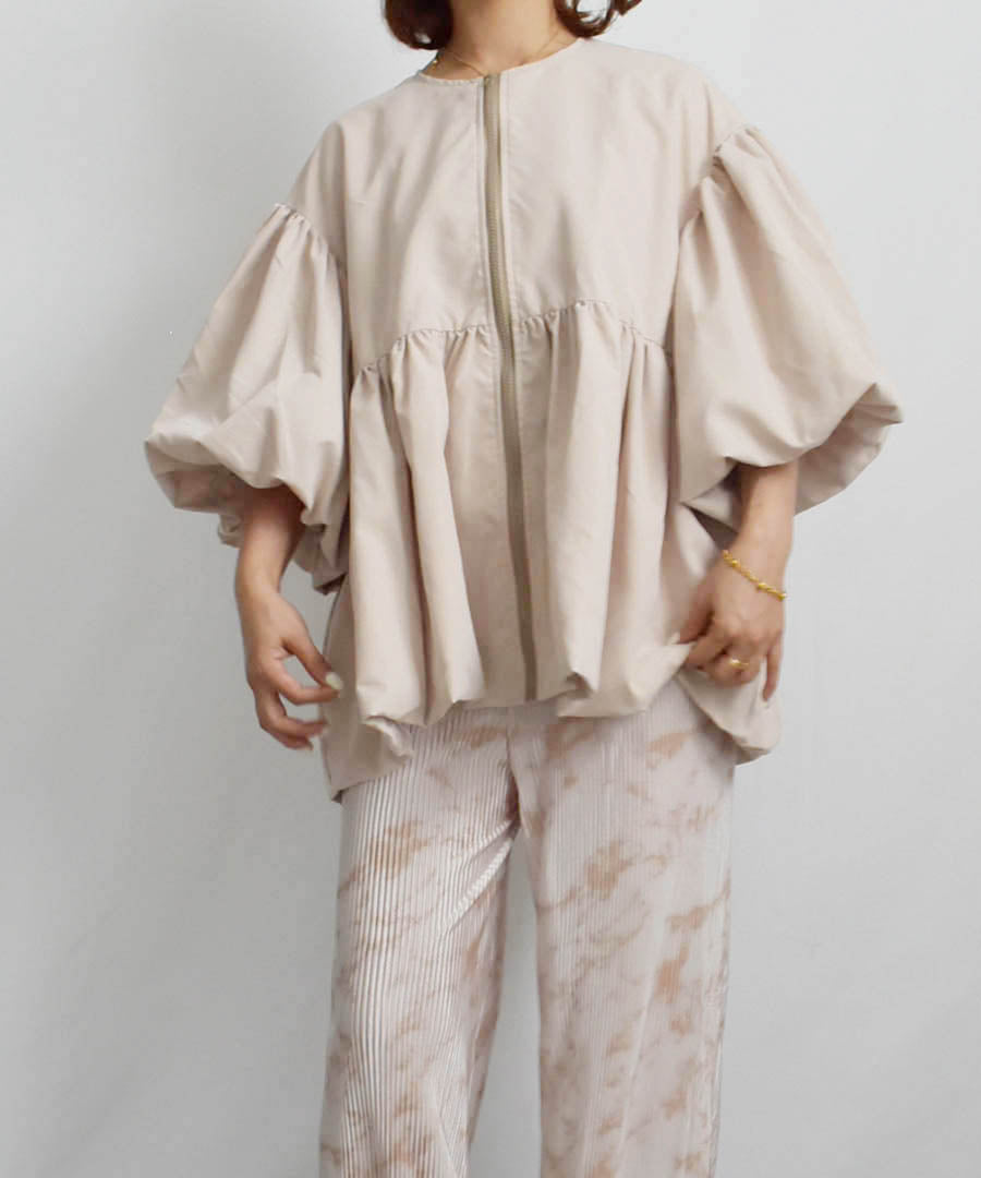 アルゴトウキョウ ARGO TOKYO Puff Sleeve Flear Blouse 23063 パフスリーブフレアブラウス