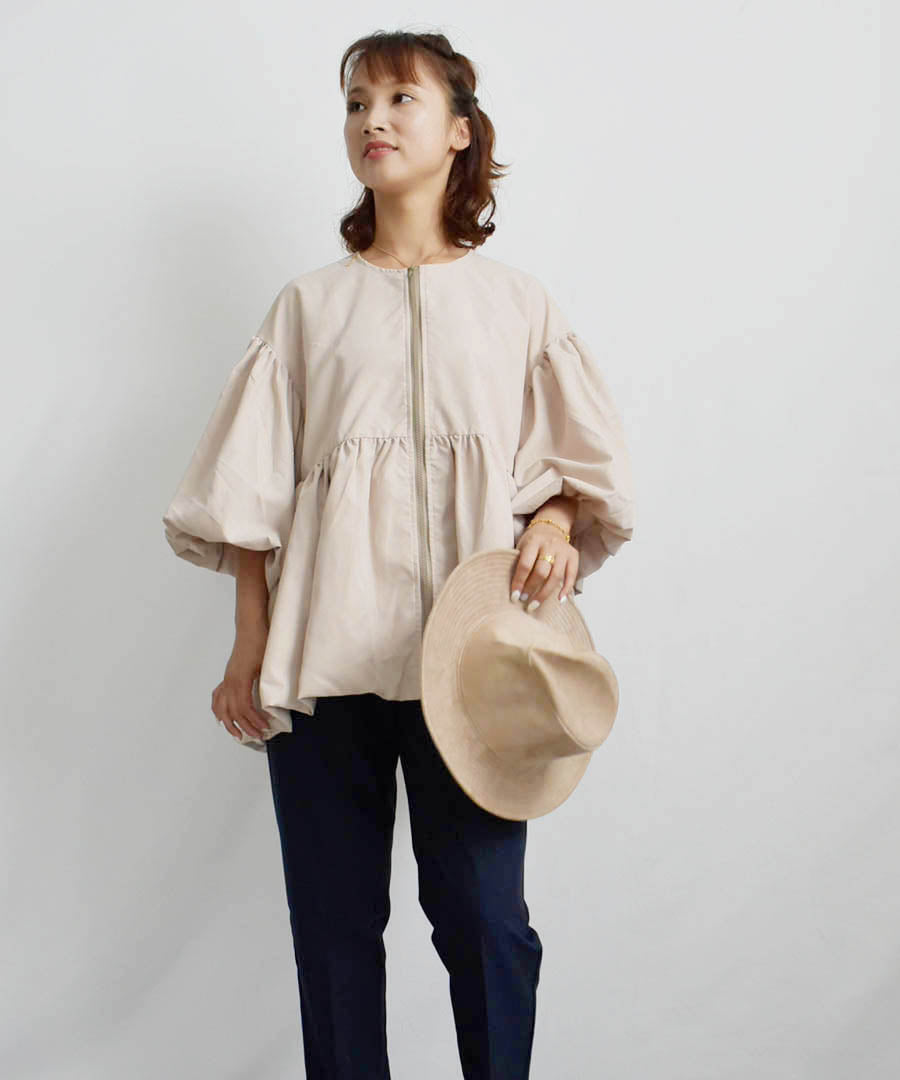 ARGO TOKYO Puff Sleeve Flear Blouse 23063 Puff Sleeve Flare Blouse