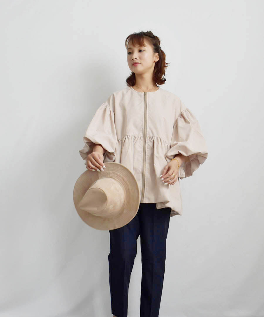 ARGO TOKYO Puff Sleeve Flear Blouse 23063 Puff Sleeve Flare Blouse