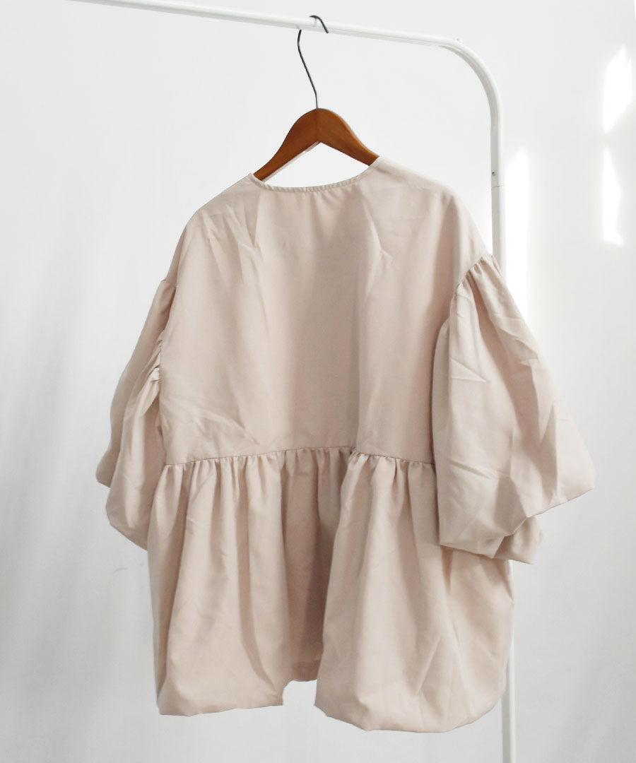 アルゴトウキョウ ARGO TOKYO Puff Sleeve Flear Blouse 23063 パフスリーブフレアブラウス