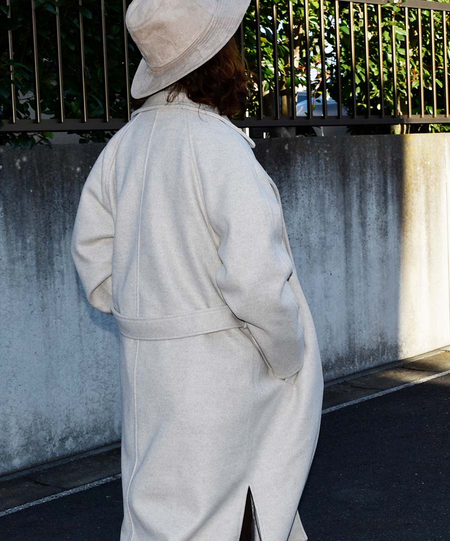 アルゴトウキョウ ARGO TOKYO Wool Blend Long Gown Coat 21079ウールブレンドロングガウンコート