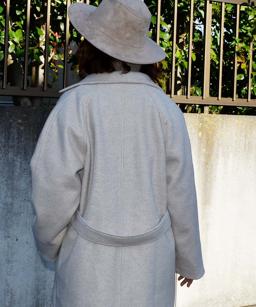 アルゴトウキョウ ARGO TOKYO Wool Blend Long Gown Coat 21079ウールブレンドロングガウンコート