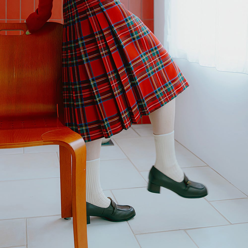 アシナガオジサン あしながおじさん モカパンプス （ブラック） ブラック