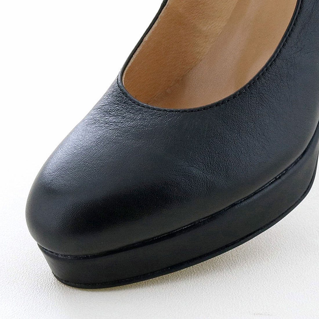 Ashinagaojisan Daddy Long Legs 70s retro style thick sole strap pumps