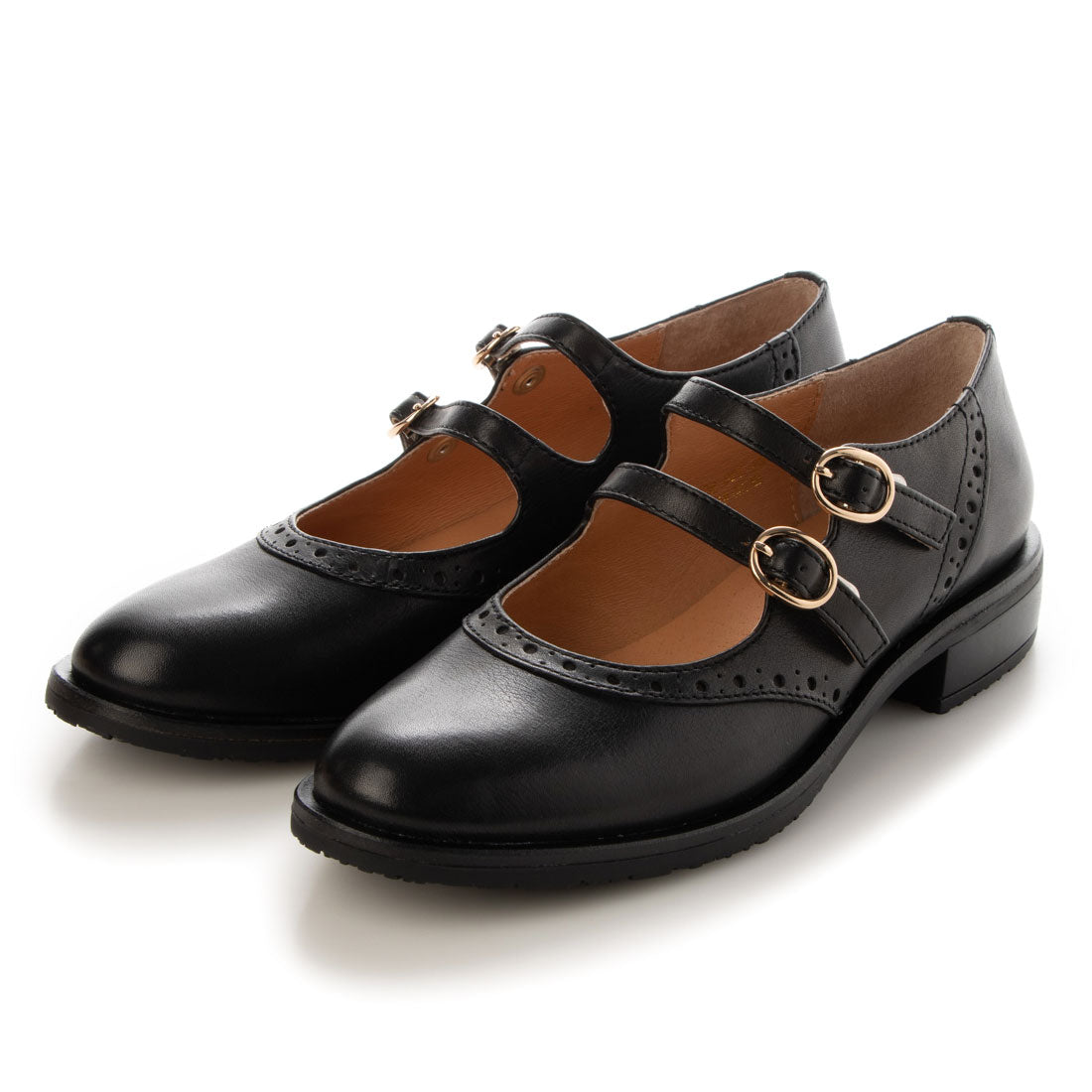 Ashinagaojisan Daddy Long Legs Adult Mary Jane [Non-slip] Double Strap Shoes