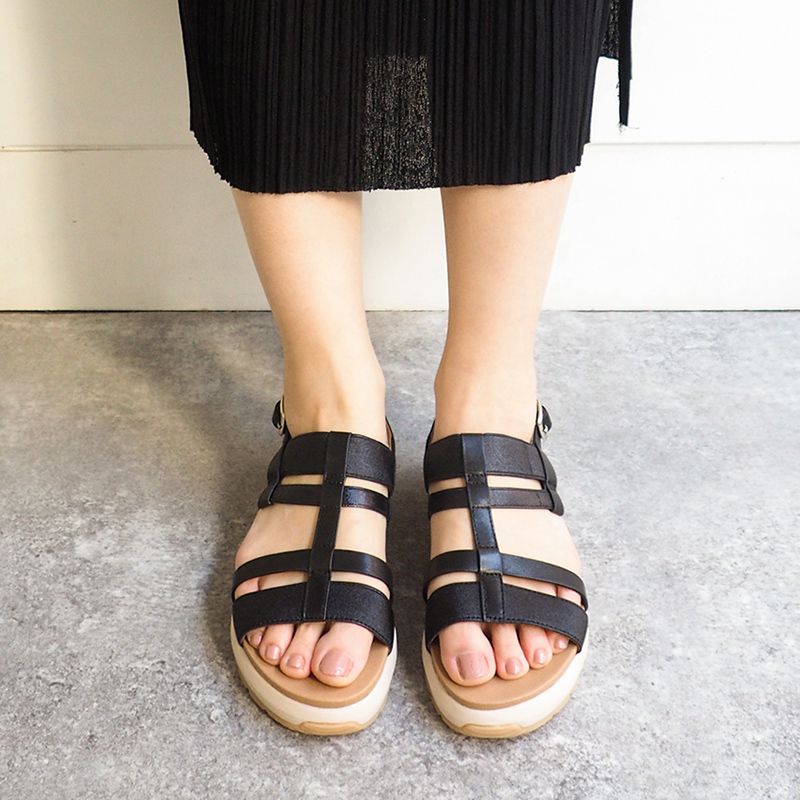 Ashinaga Ojisan Footbed Strap Sandals