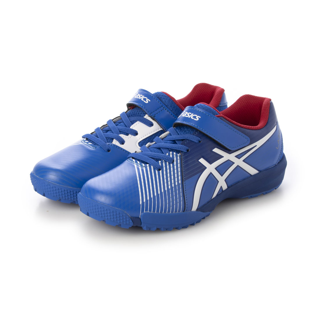 アシックス ASICS スニーカー キッズ レーザービーム 1154A200 asics LAZERBEAM サッカー スポーツ 運動靴 ベルクロ シューレース 軽量 消臭 カップインソール