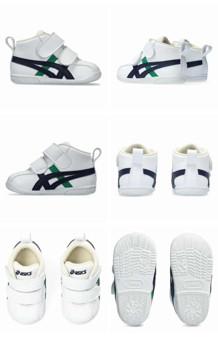 アシックス ASICS ファーストシューズ キッズ SUKU2 アミュレファースト SL 1144A223 asics ベビー （ネイビー） ネイビー