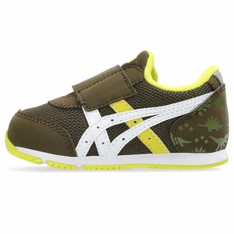 アシックス ASICS スニーカー キッズ スクスク アイダホ BABY KT ES D 2 1144A392 asics SUKU2 ベビー ファーストシューズ 恐竜 （ブラウン） ブラウン