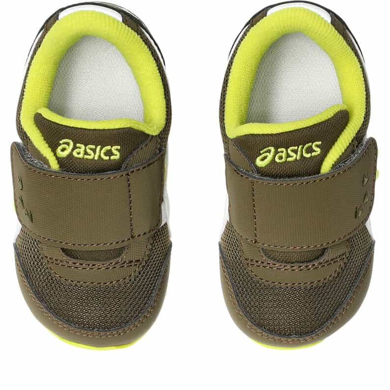 アシックス ASICS スニーカー キッズ スクスク アイダホ BABY KT ES D 2 1144A392 asics SUKU2 ベビー ファーストシューズ 恐竜 （ブラウン） ブラウン