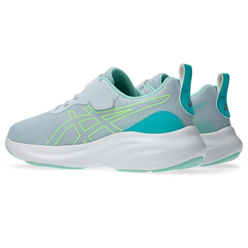 アシックス ASICS スポーツ キッズ 子供靴 レーザービーム 1154A224 asics LAZERBEAM MP-MG スニーカー ベルクロ （ブルー） ブルー