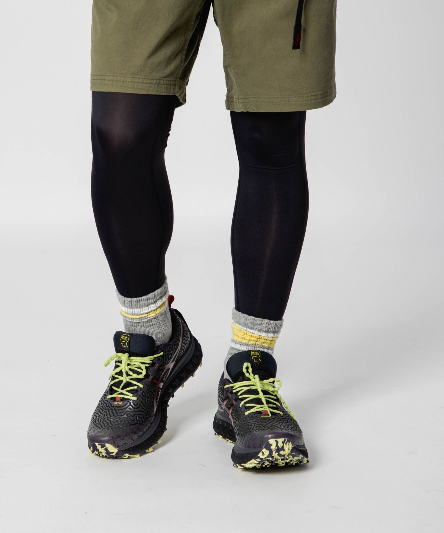 アシックス ASICS Brain Dead x ASICS Trabuco Max 限定モデル 1201A371 001 コラボ Organic Chaos Design スニーカー メンズ