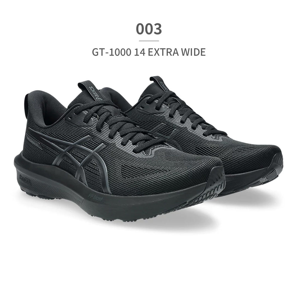アシックス ASICS ランニング メンズ スニーカー エクストラワイド 1011C076 asics GT 1000 14 EXTRA WIDE 幅広 （ブラック） ブラック