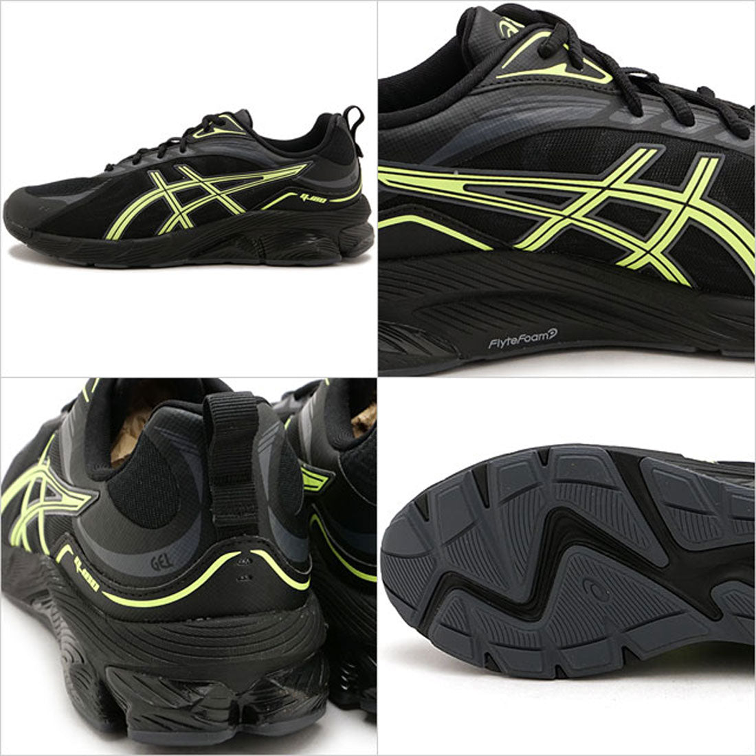 アシックス ASICS SportStyle GEL-QUANTUM 180 VIII BLACK/CARRIER-GREY [1203A751-001] （BLACK/CARRIER-GREY） BLACK/CARRIER-GREY