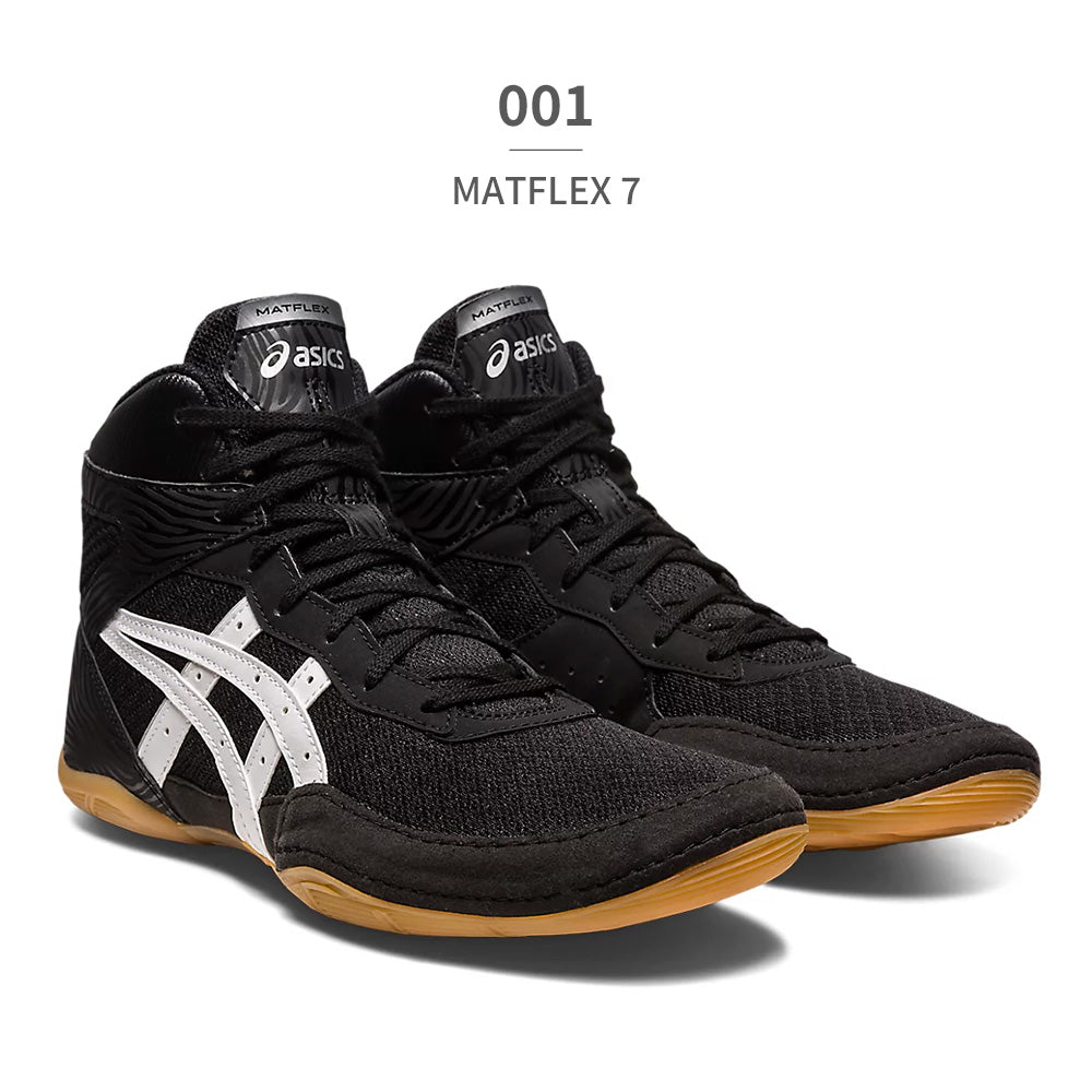 アシックス ASICS スニーカー メンズ 1081A051 asics MATFLEX 7 レスリングシューズ （ブラック） ブラック