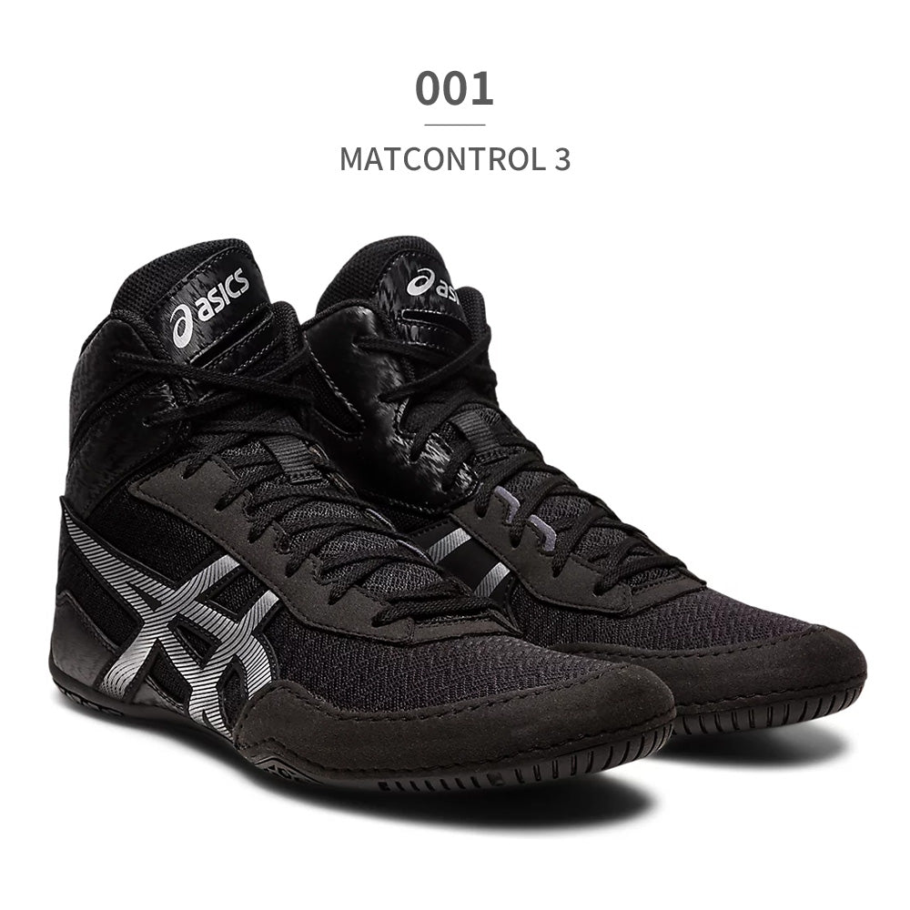 アシックス ASICS スニーカー メンズ 1081A053 asics MATCONTROL 3 レスリングシューズ （ブラック） ブラック