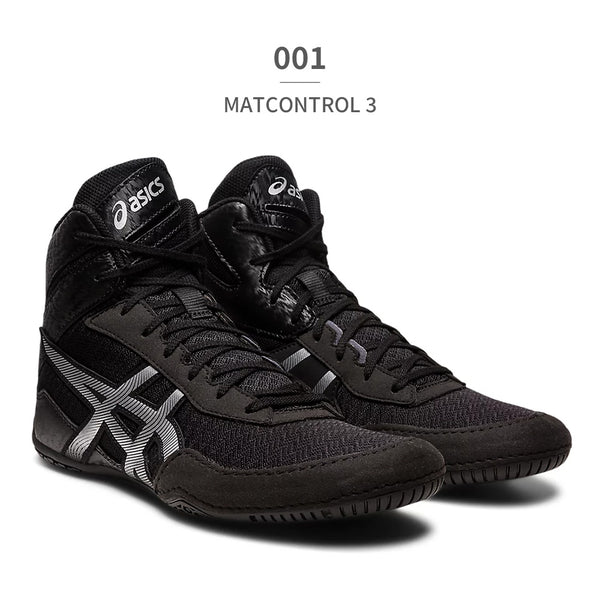 ASICS 安全靴 ブラック/ターコイズ28.0cm ASICS Sneakers Men 1081A053 ASICS MATCONTROL 3 Wrestling Shoes