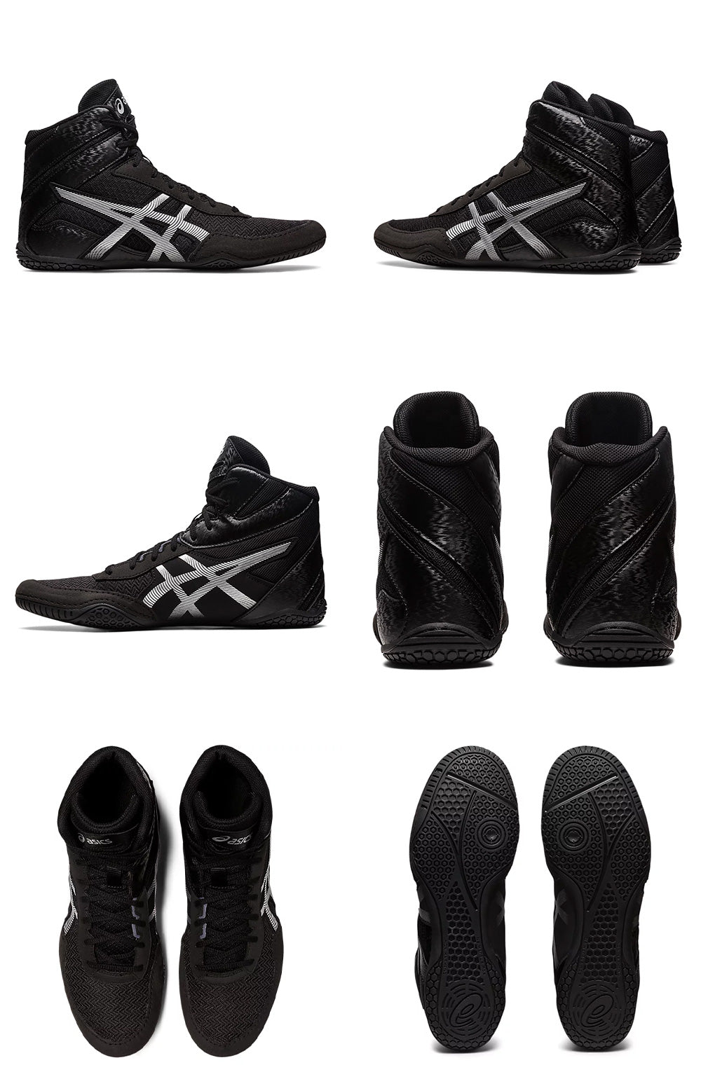 アシックス ASICS スニーカー メンズ 1081A053 asics MATCONTROL 3 レスリングシューズ （ブラック） ブラック