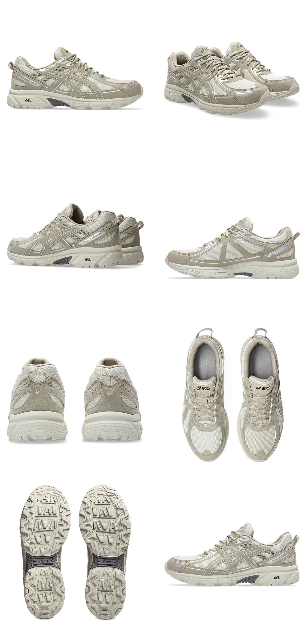 アシックス ASICS スニーカー メンズ 1203A438 asics GEL VENTURE 6 （ベージュ） ベージュ