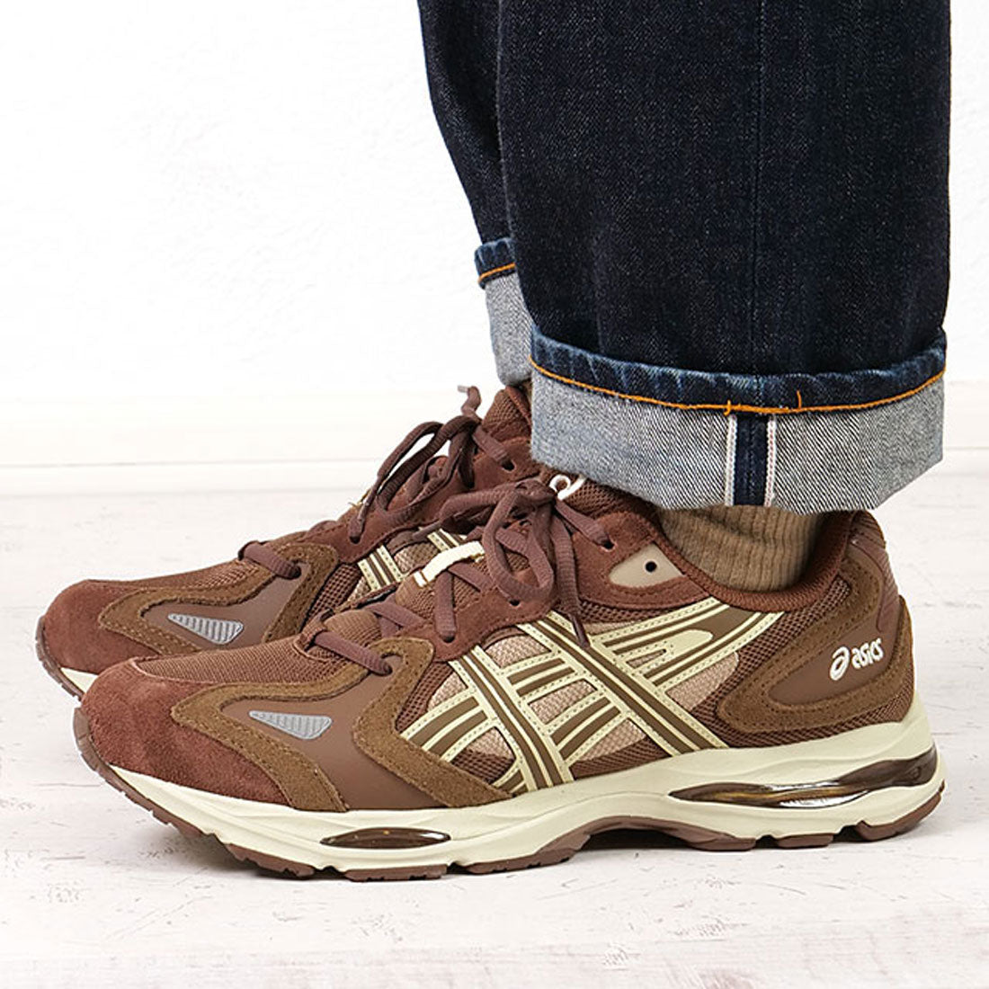 アシックス ASICS SportStyle GEL-K1011 MAHOGANY/BROWN-STORM [1203A830-201] （MAHOGANY/BROWN-STORM） MAHOGANY/BROWN-STORM