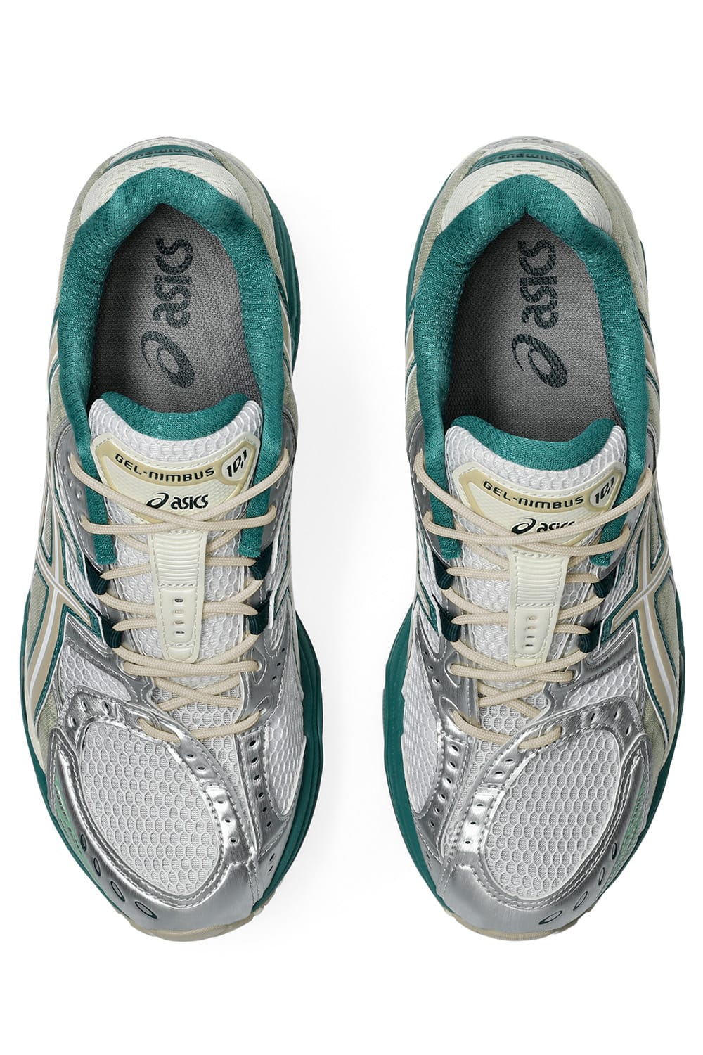 アシックス ASICS GEL-NIMBUS 10.1 - 1203A543.102（WHITE/RAINY LAKE） WHITE/RAINY LAKE