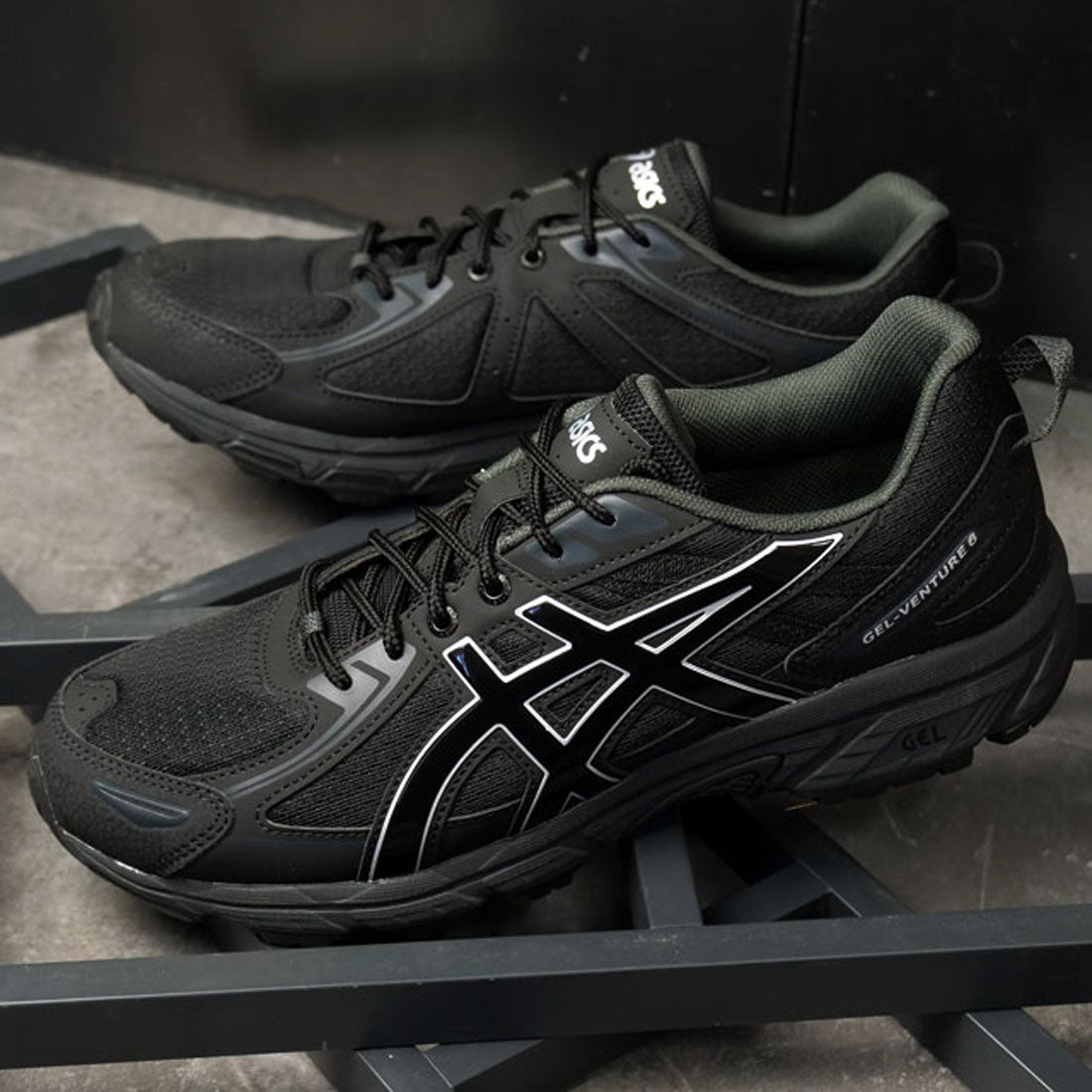 アシックス ASICS SportStyle GEL-VENTURE 6 BLACK/BLACK [1203A297-002 SS25]