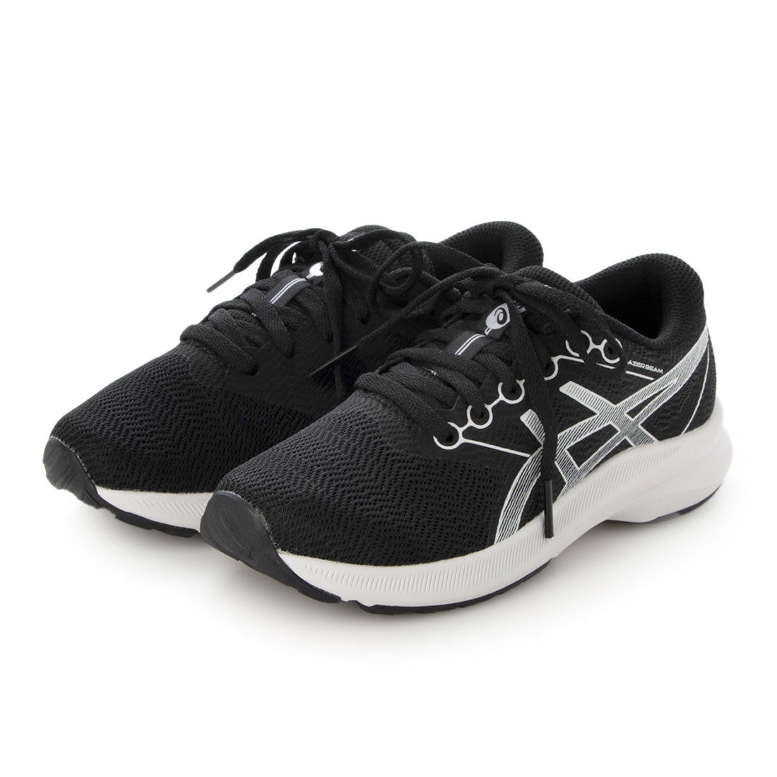アシックス ASICS レーザービーム ランニングシューズ （ブラック×ホワイト） ブラック×ホワイト