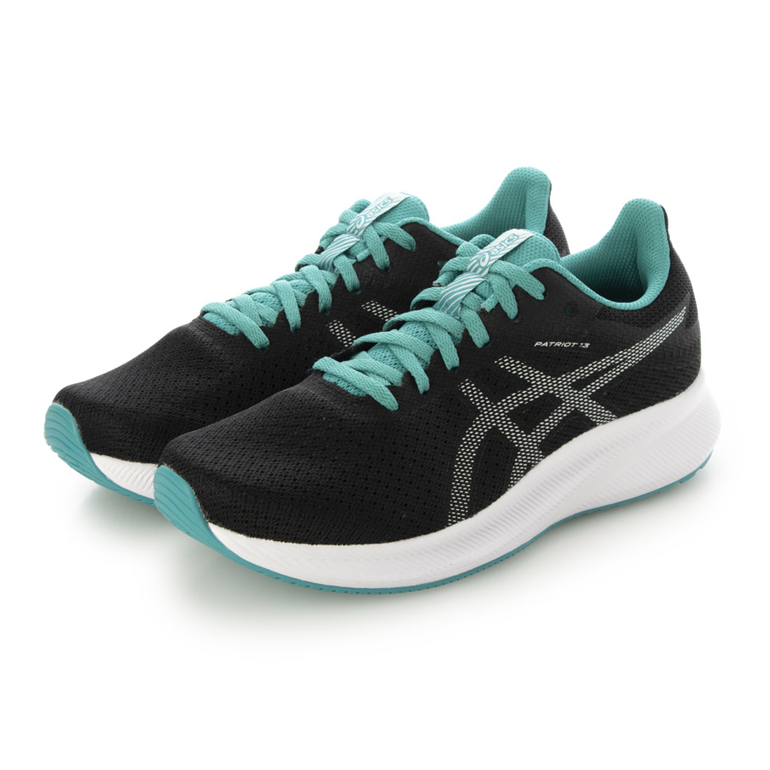 アシックス ASICS ランニング レディース パトリオット13 1012B312 asics PATRIOT 13 スニーカー スポーツ （ブラック） ブラック