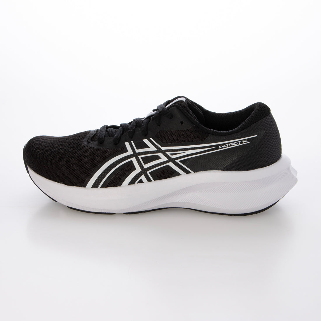 アシックス ASICS ランニング レディース スニーカー パトリオット 1012B836 asics PATRIOT 14 （ブラック） ブラック