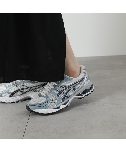 アシックス ASICS ASICS スニーカー GEL-KAYANO 14 ゲルカヤノ 1203A537-106 （WHITE/F-JORD-GREY） WHITE/F-JORD-GREY