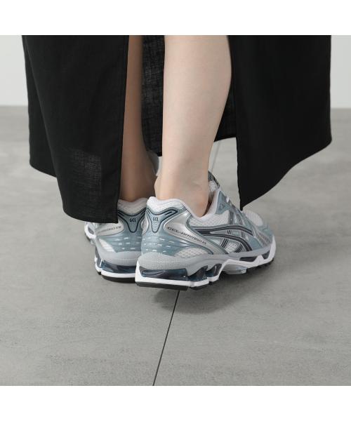 アシックス ASICS ASICS スニーカー GEL-KAYANO 14 ゲルカヤノ 1203A537-106 （WHITE/F-JORD-GREY） WHITE/F-JORD-GREY