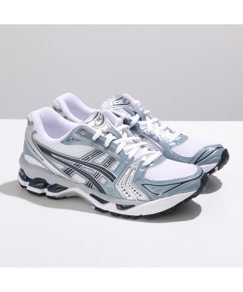 アシックス ASICS ASICS スニーカー GEL-KAYANO 14 ゲルカヤノ 1203A537-106 （WHITE/F-JORD-GREY） WHITE/F-JORD-GREY