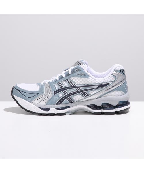 アシックス ASICS ASICS スニーカー GEL-KAYANO 14 ゲルカヤノ 1203A537-106 （WHITE/F-JORD-GREY） WHITE/F-JORD-GREY