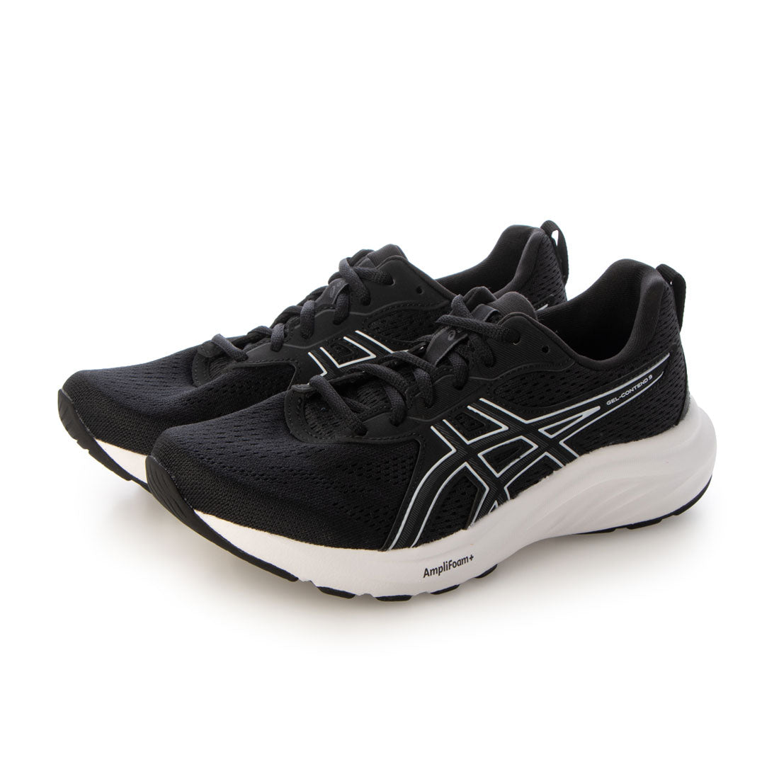 ASICS　GEL-CONTEND 9　1012B678.002L,BLK/WH