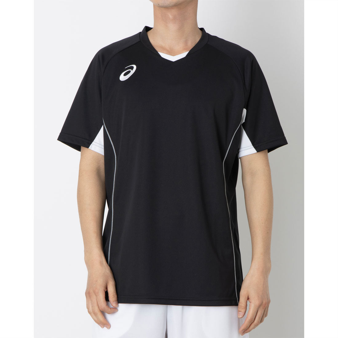 アシックス ASICS トップラインファミリー半袖シャツ 半袖Tシャツ （Pブラック×ピンクG） Pブラック×ピンクG