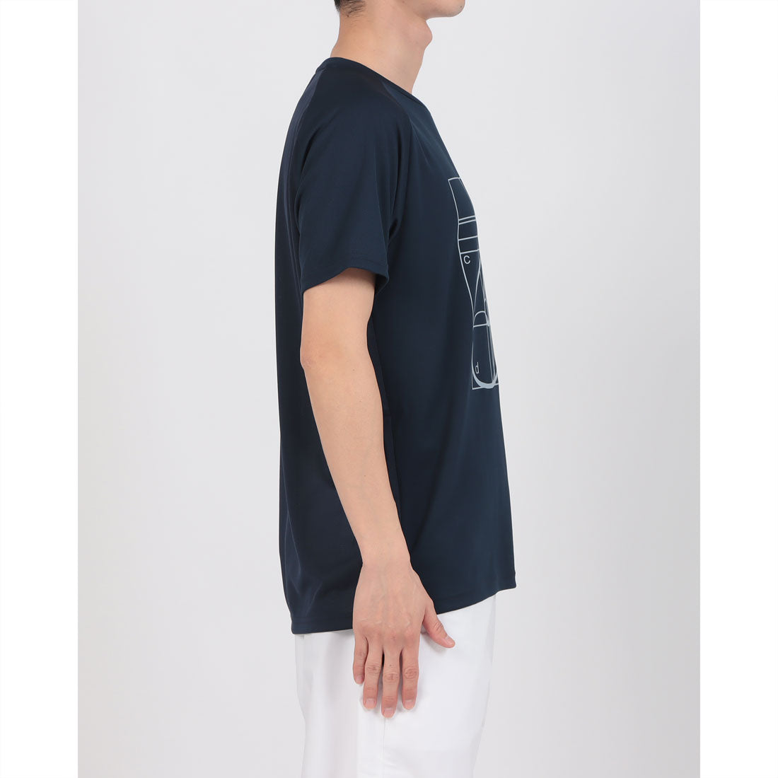 アシックス ASICS クールハイブリッド半袖シャツ 半袖Tシャツ （ミッドナイト） ミッドナイト