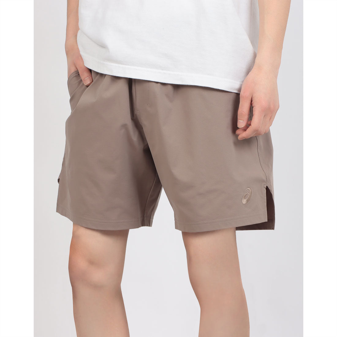 アシックス ASICS ダブルウィーブ 7INショーツ ショートパンツ （トープグレー） トープグレー