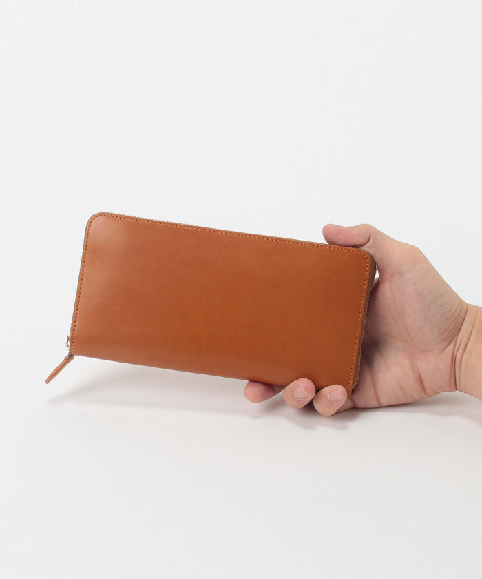 MAGASEEK 【magaseek/dfashion exclusive】 Tochigi Leather Round Long Wallet