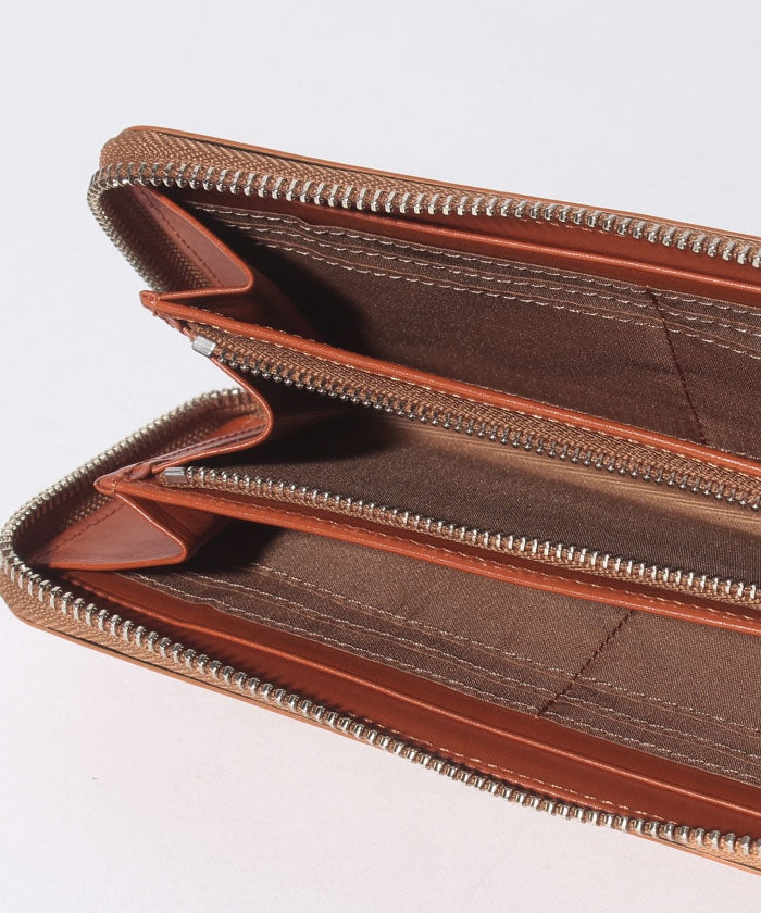 MAGASEEK 【magaseek/dfashion exclusive】 Tochigi Leather Round Long Wallet