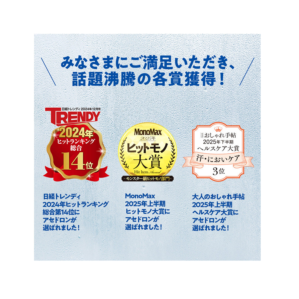アセドロン アセドロン 【汗対策×吸湿×放湿×速乾】汗取り付き2分袖インナー （ノーブルベージュ） ノーブルベージュ