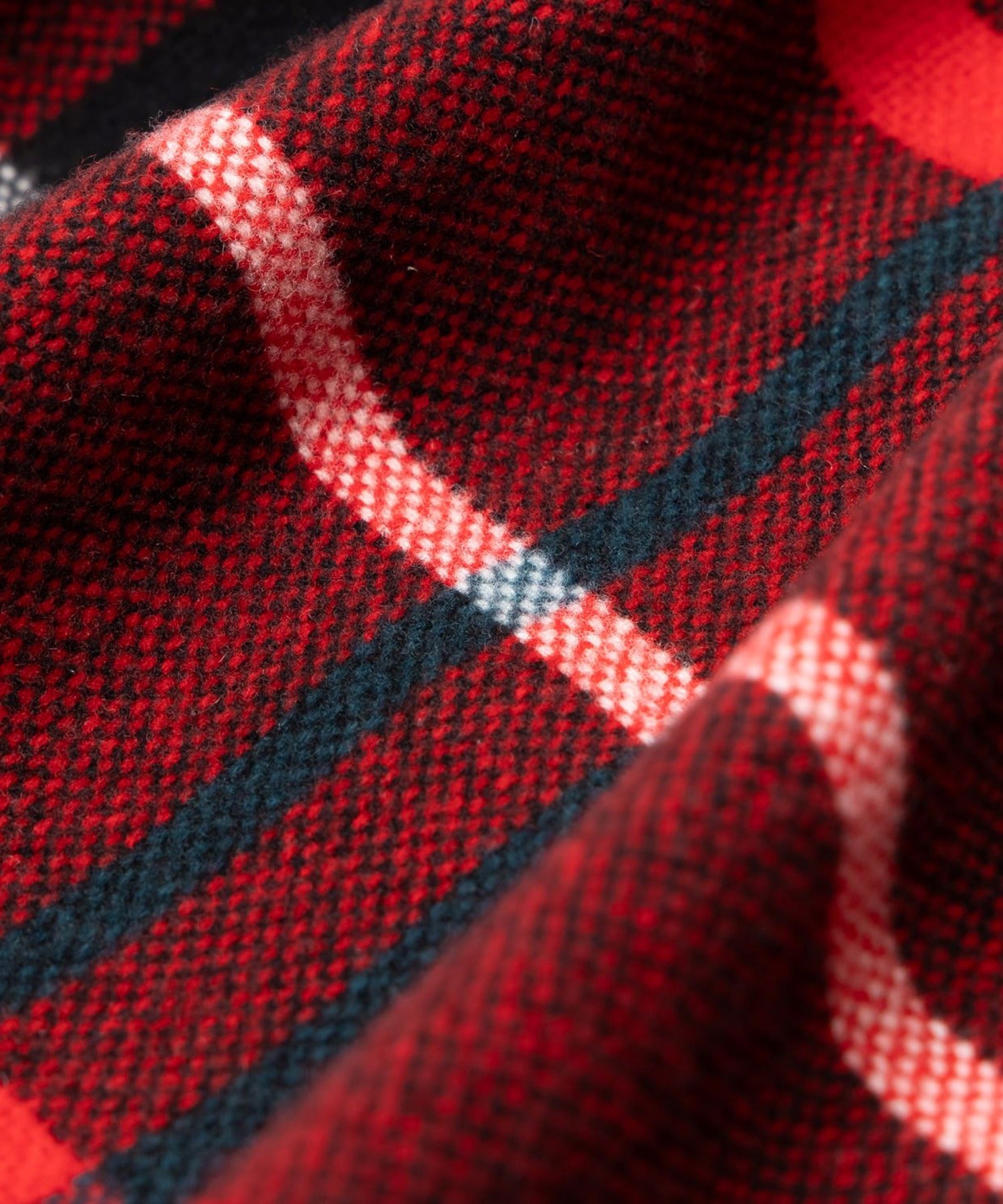 アソースメレ ASAUCE MELER ウルトラファインラムミニバスケットタータンストール / AM25F-ST135 （レッド） レッド