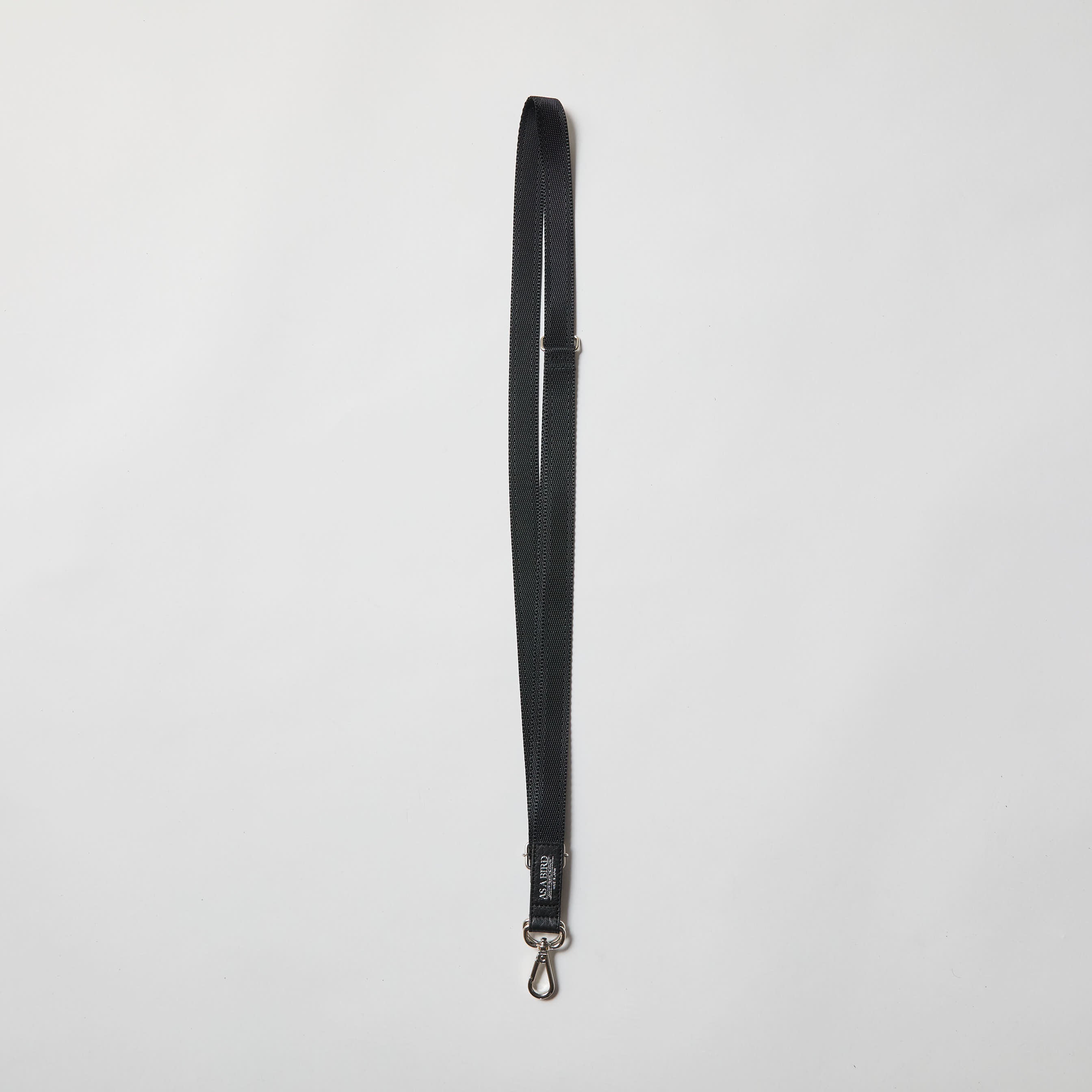アズアバード AS A BIRD Neck Strap - Frankfurt （BLACK） BLACK