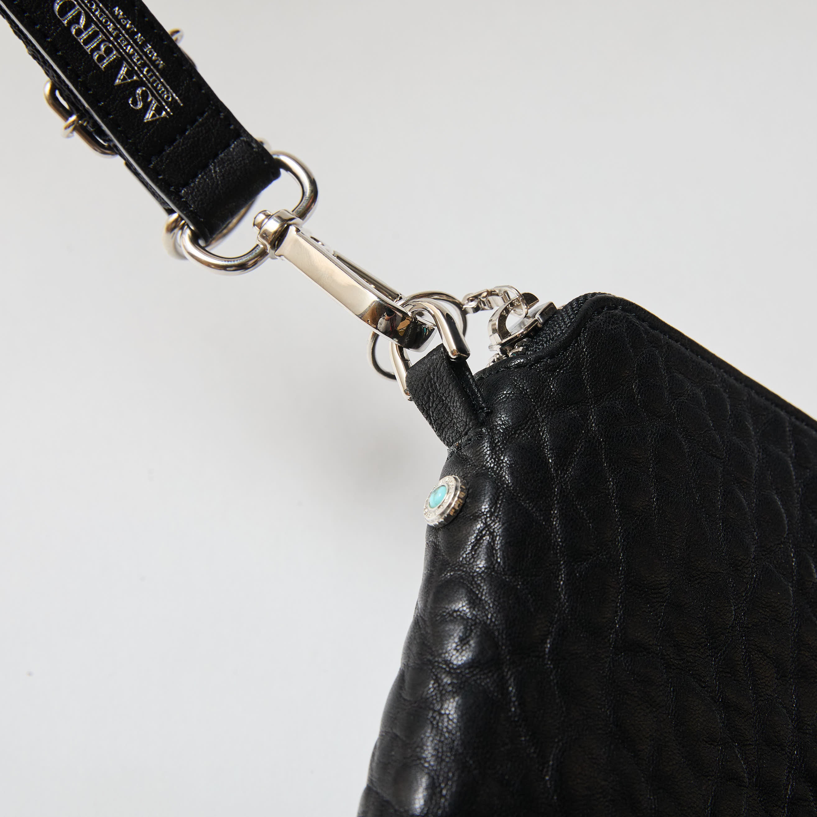 アズアバード AS A BIRD Neck Strap - Frankfurt （BLACK） BLACK