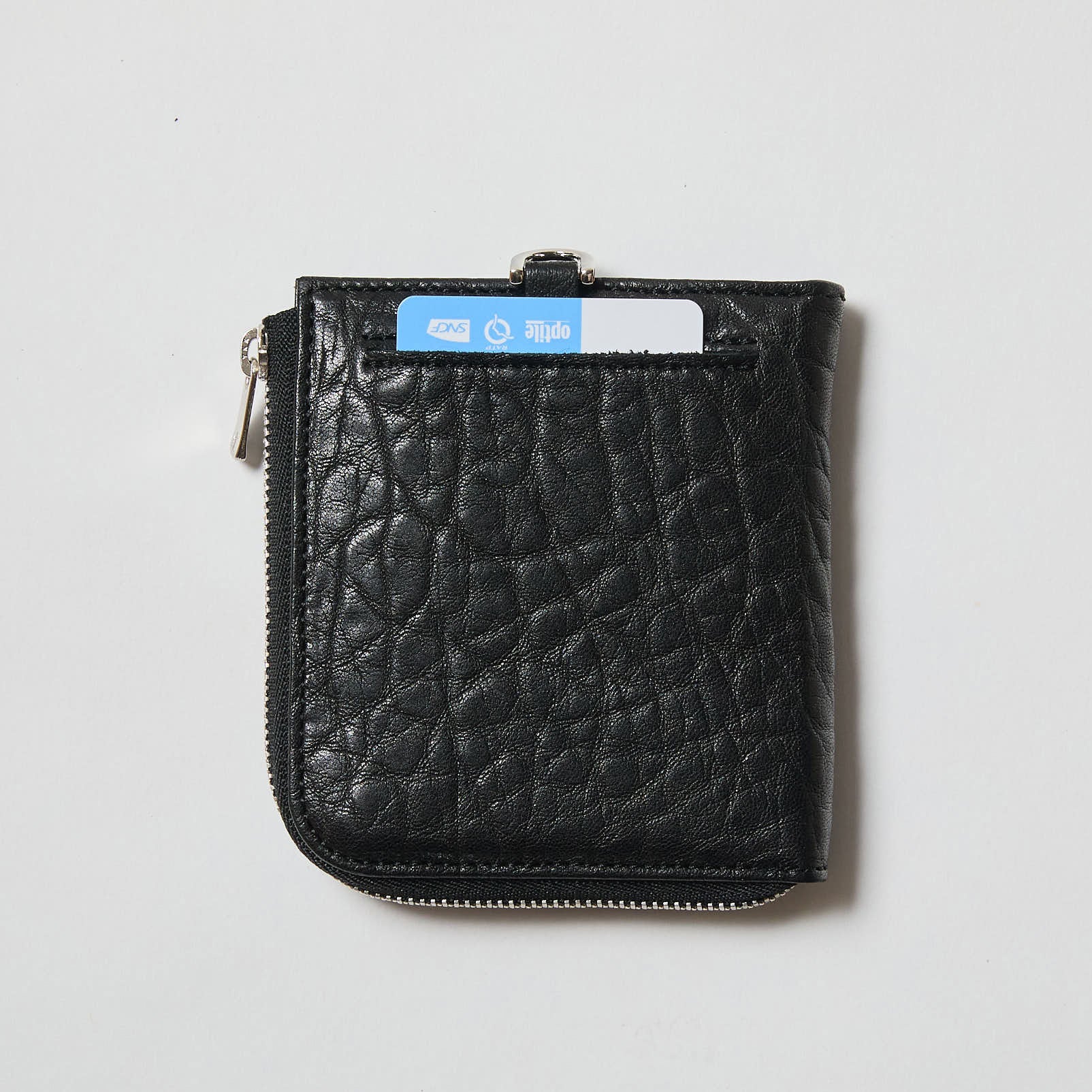 アズアバード AS A BIRD Mini Zip Wallet - Madrid （BLACK） BLACK