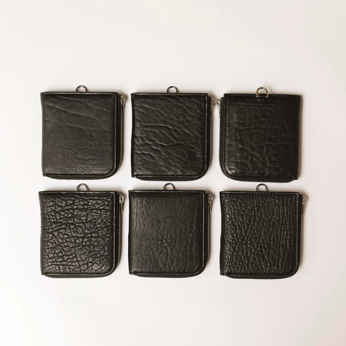 アズアバード AS A BIRD Mini Zip Wallet - Madrid （BLACK） BLACK