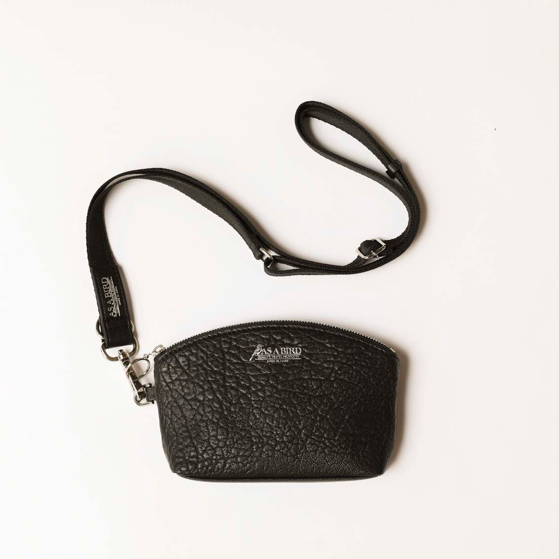 アズアバード AS A BIRD Leather Pouch - Edinburgh S （BLACK） BLACK